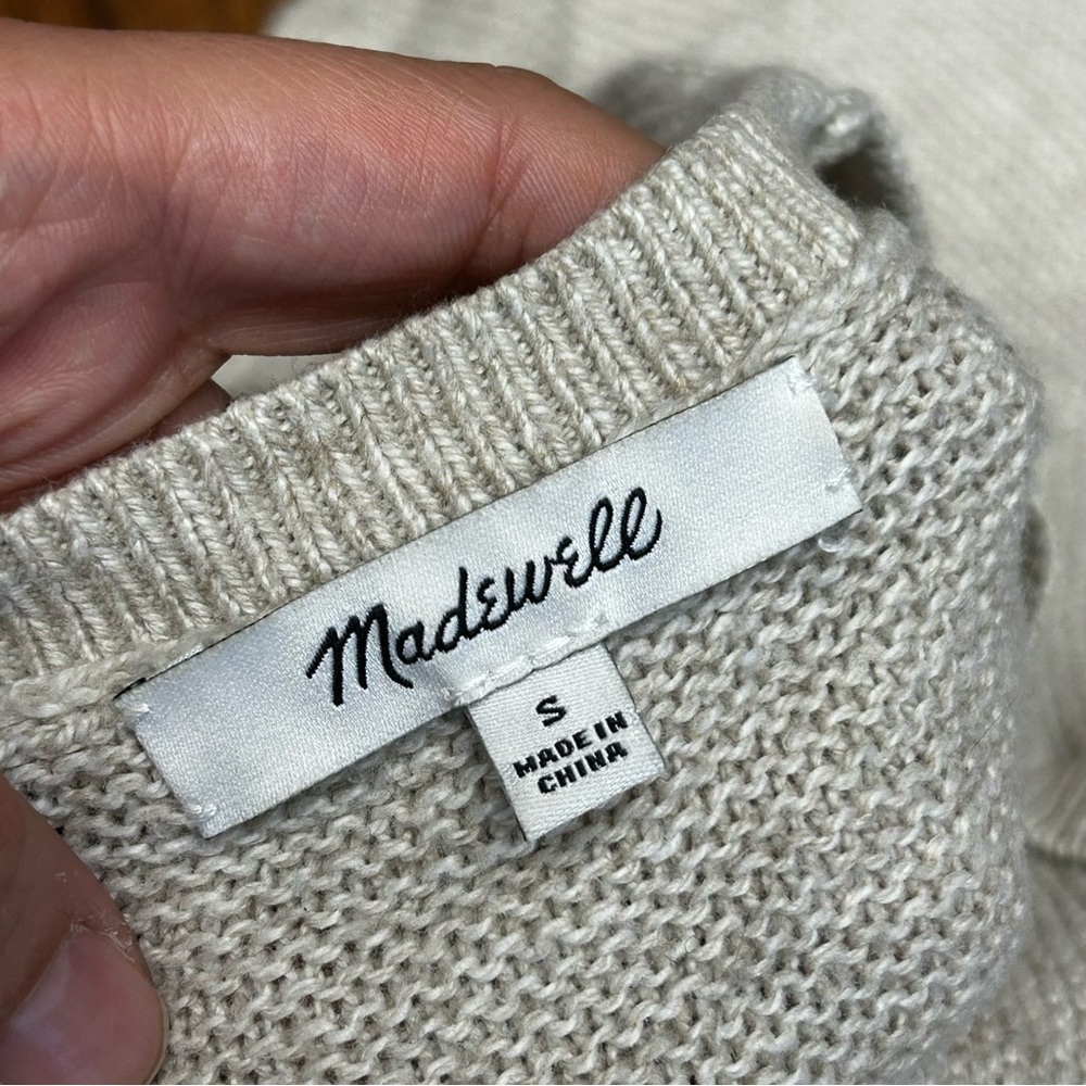 Madewell‎ Riverside Texture Sweater - Picture 3 of 9
